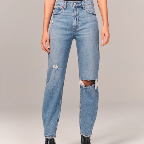 Hi Rise 80s Mom Jean Abercrombie - Picture 2 of 5